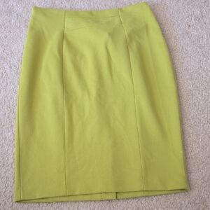 Premise Vibrant Green Pencil Skirt